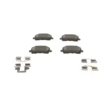 Тормозные колодки дисковые задняя ось BOSCH 0 986 494 731