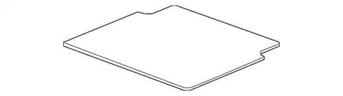 Коврик в багажник GM 15212220