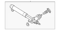 Рулевая рейка GM 26068964