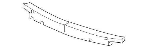 Усилитель бампера GM 25764982