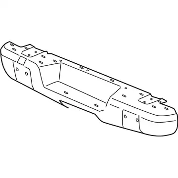 Усилитель бампера GM 15850414
