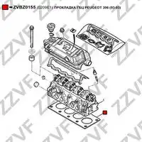 Прокладка ГБЦ ZZVF ZVBZ0155