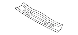 Крыша S60(11-) без люка 31276466 VOLVO