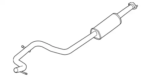 SILENCER 31405843 VOLVO
