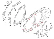 BODY SIDE 31416827 VOLVO