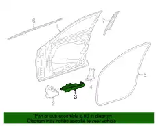 Абсорбер-усилитель бампера MB 205 727 52 00