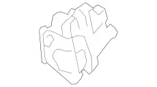 Замок двер 8K0839016A VAG