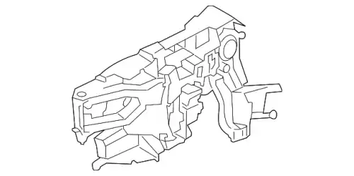 Кронштейн замка двери 51217248709 BMW