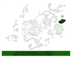 Кронштейн сопротивления 1J0819322 VAG