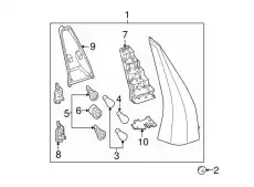 ЛАМПА / BULB 93190466 SAAB