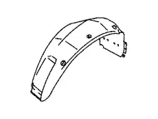 Подкрылок GM 15170988