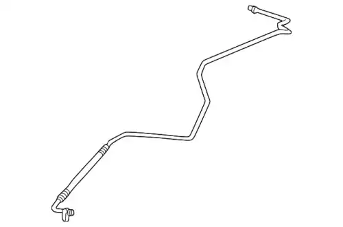 Трубка 99657310506 PORSCHE