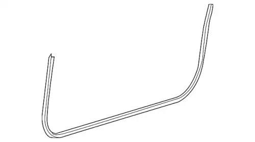 Уплотнитель двери MB 238 727 27 00