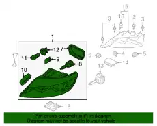 Фара VAG 4L0941029H