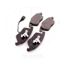 колодки дисковые передние Audi A3 диск 15''/16'', VW Golf V 1.4-2.0TD диск 15'' 03>