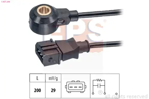 Knock sensor 1957244 EPS