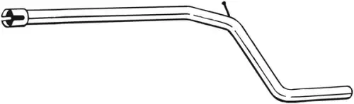 Выхлопная труба 800189 BOSAL