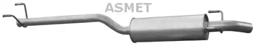 Глушитель 0-2060 ASMET