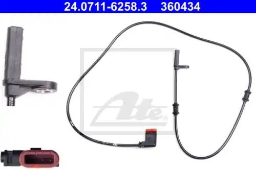 Датчик ABS ATE 24.0711-6258.3