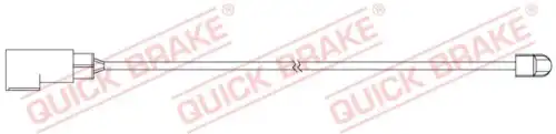 Датчик тормозных колодок QUICK BRAKE WS0328A