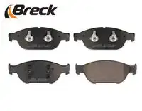Тормозные колодки дисковые BRECK 251580055100
