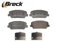 Тормозные колодки дисковые BRECK 249150070100