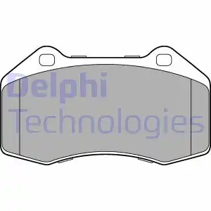 Тормозные колодки дисковые передняя ось DELPHI LP3195
