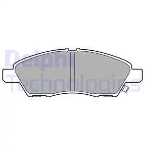 Тормозные колодки дисковые DELPHI LP3170