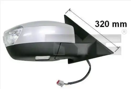 Зеркало боковое 3100125 TYC