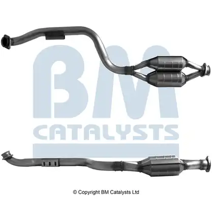 Катализатор !L1630, Евро-3 \BM, MB BM90741H