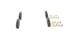 Тормозные колодки дисковые BOSCH 0 986 494 668
