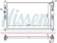 Радиатор кондиционера (конденсатор) NISSENS 636032
