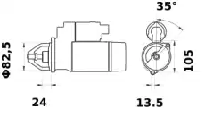 Стартер LETRIKA MS336