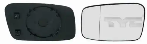 СТЕКЛО ЗЕРКАЛА 33800081 TYC