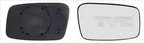 Стекло зеркала 33800051 TYC