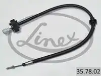 ТРОС РУЧНОГО ТОРМОЗА 357802 LINEX
