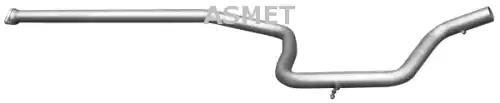 Труба выхлопная 0-7133 ASMET