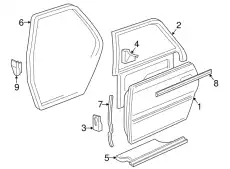 Дверь 4D0833052E VAG