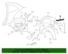 Держатель 1C0821229F VAG