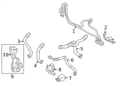 помпа Z19 Volvo S60/S80/V60/V70/XC60 31368042