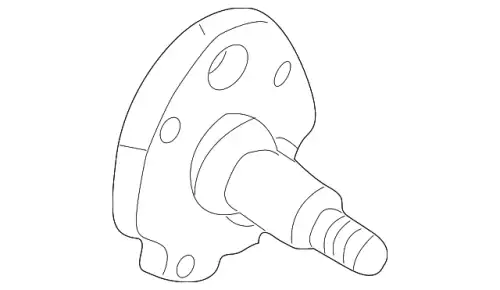 ЦАПФА ОСИ 1J0 501 117 B VAG
