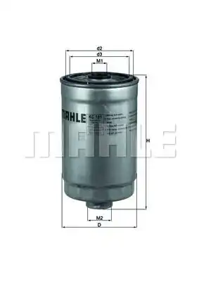 Топливный фильтр MAHLE KC 181