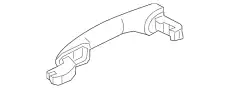 Ручка двери HONDA 72641T2AA71ZC
