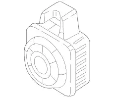 ALARM SIREN 5Q0951605A PORSCHE