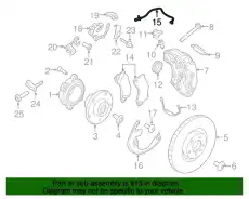 Датчик тормозных колодок PORSCHE 95B907253D