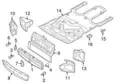 Фильтр воздушный PORSCHE 971121257B OK1