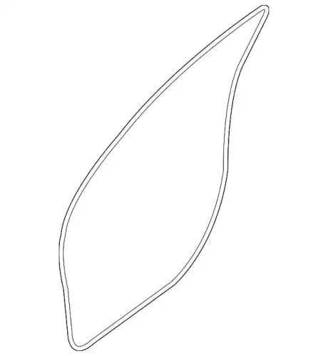 Ручка двери PORSCHE 95853736502