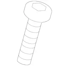 LENS-HEAD SCREW N 10470703 PORSCHE
