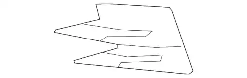 PANEL - RADIATOR GRILLE - OPENING LR093470 LAND ROVER