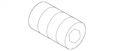 SCREW PLUG N 90281802 PORSCHE